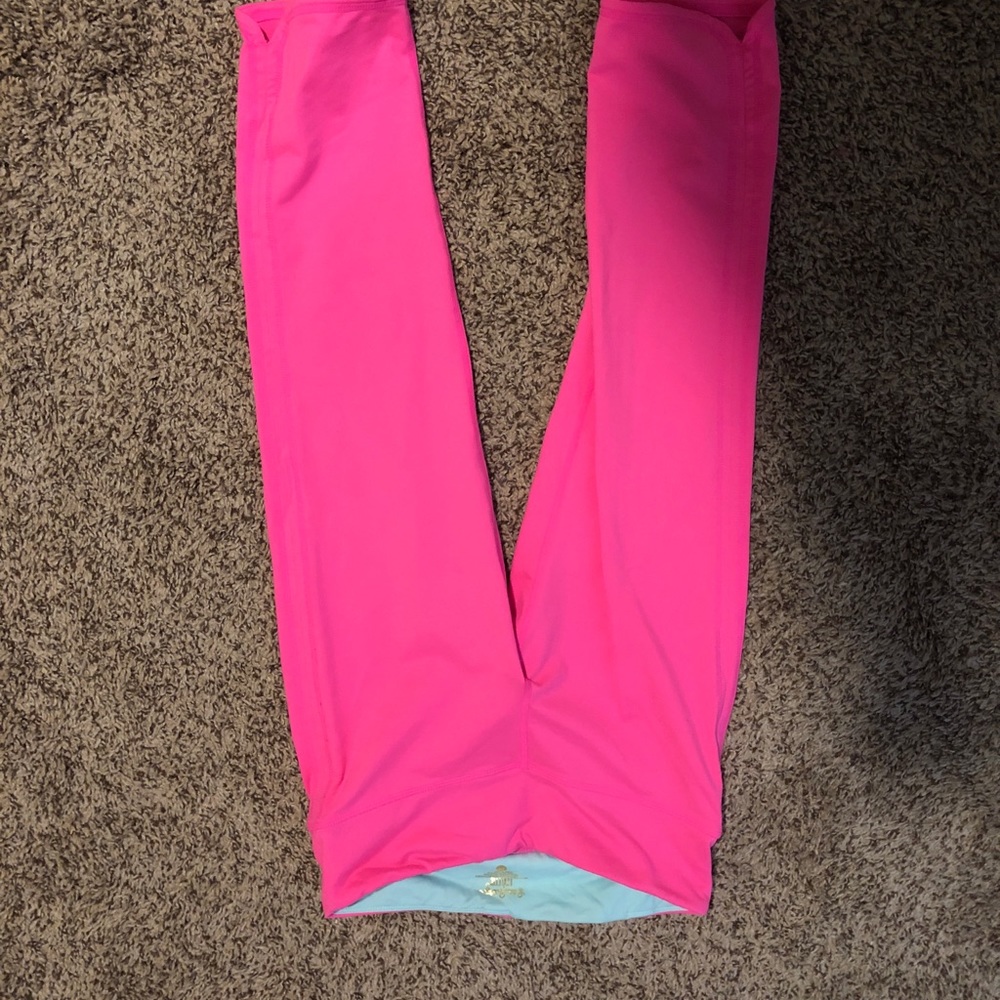 Lilly Pulitzer Pink Capri leggings